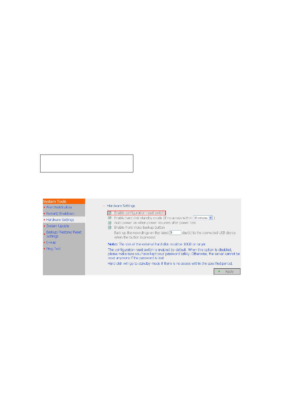Chapter 6 system maintenance, Chapter 6, System maintenance | Reset administrator password and network settings | QNAP Security NVR-101 (Version: 2.8.0) User Manual | Page 80 / 101