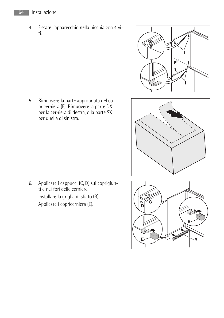 AEG ELECTROLUX AIK 2681 R User Manual | Page 64 / 92