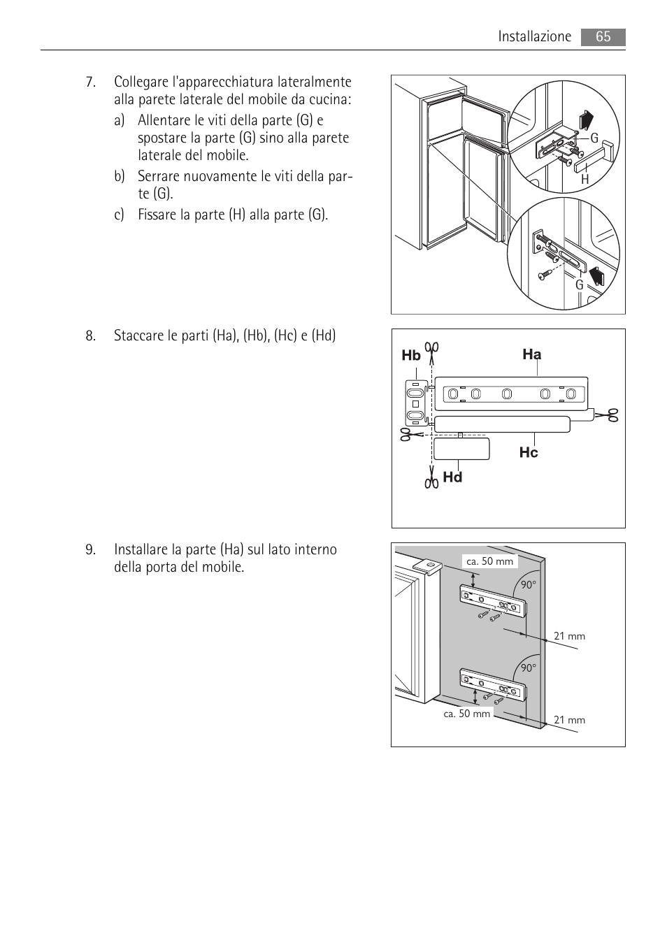 AEG ELECTROLUX AIK 2681 R User Manual | Page 65 / 92