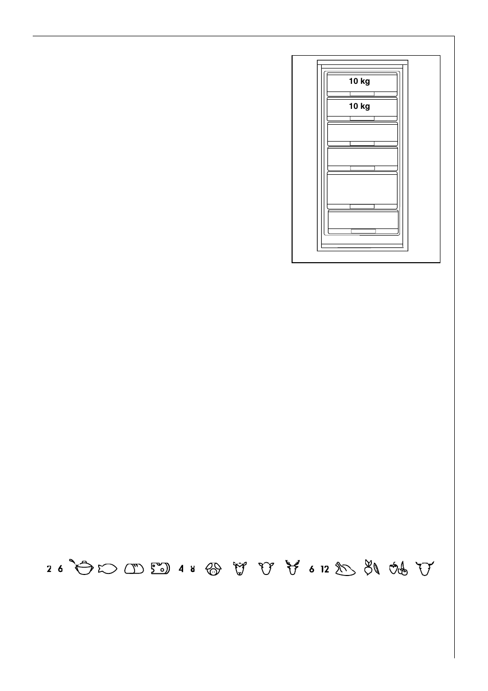 Calendario di congelamento | AEG ELECTROLUX A 75240 GA User Manual | Page 35 / 80