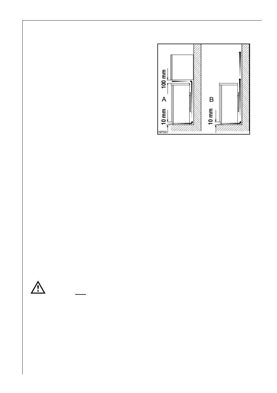Installation, Emplacement | AEG ELECTROLUX A 75240 GA User Manual | Page 46 / 80