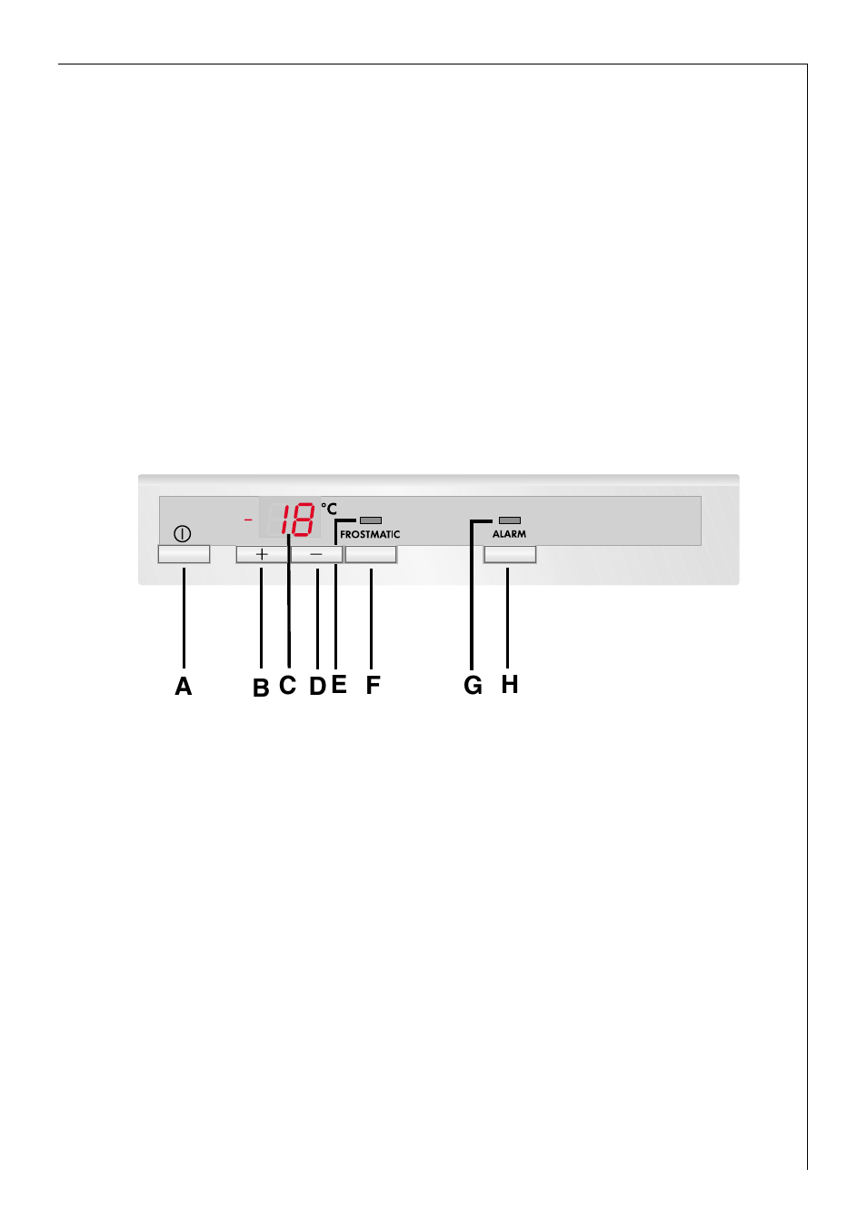Prior to initial start–up, Operating and indicator panel | AEG ELECTROLUX A 75240 GA User Manual | Page 69 / 80