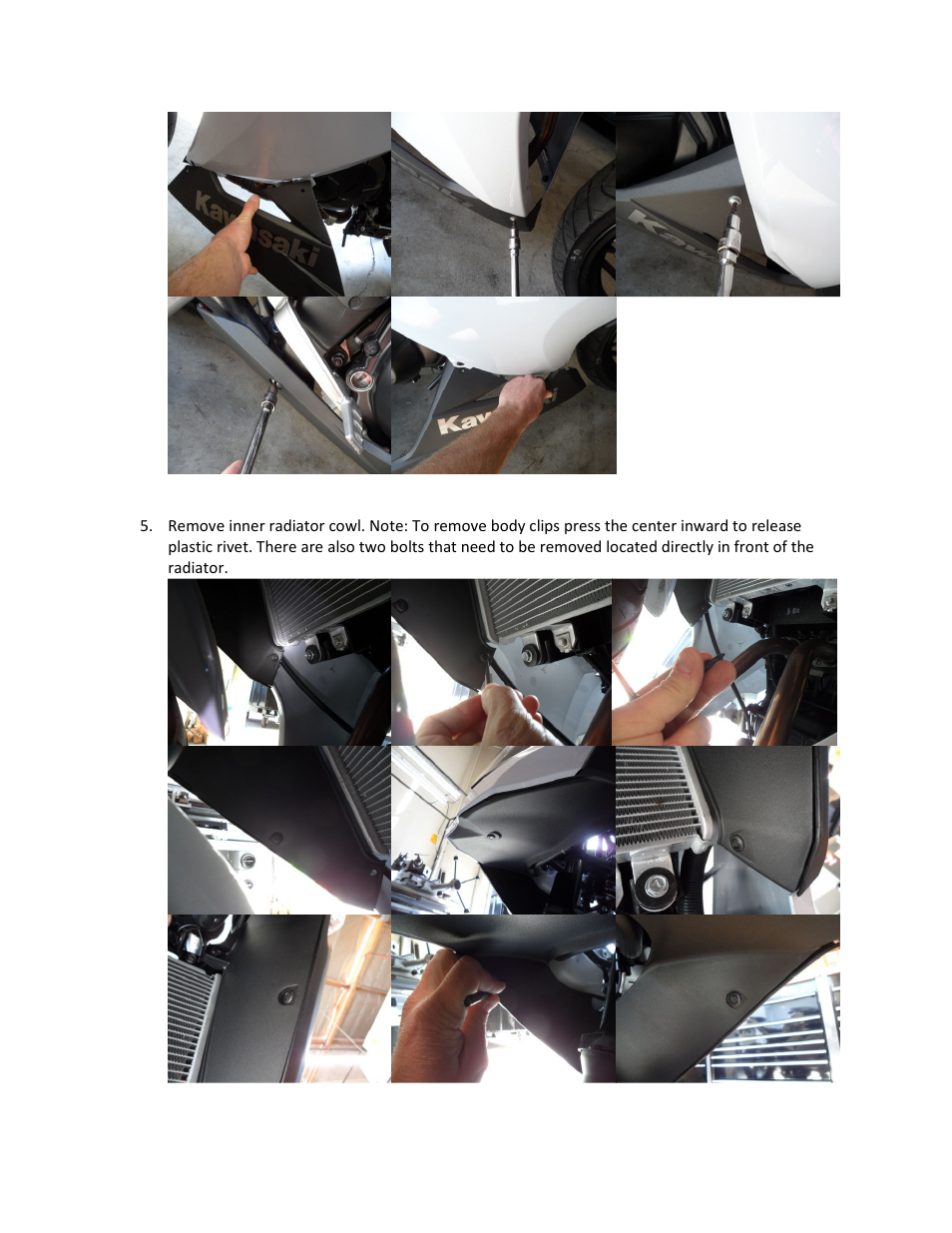 Shogun Motorsports Kawasaki Ninja 300 NON ABS (13-14) Frame Slider User Manual | Page 4 / 10