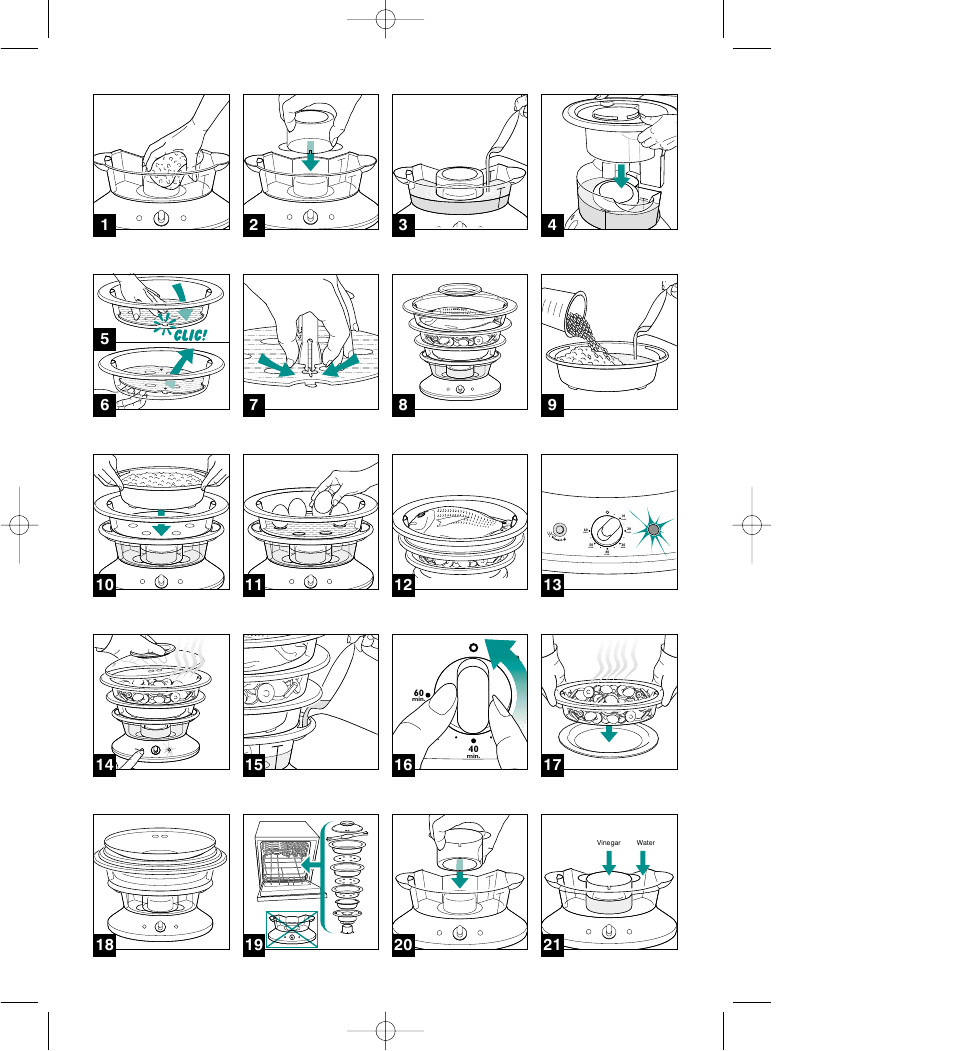 Tefal VC 4003 User Manual | Page 4 / 52