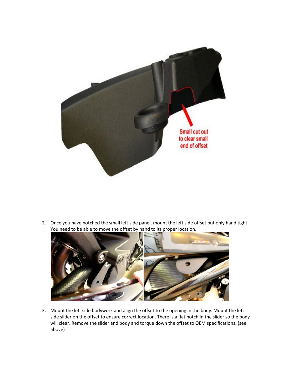 Shogun Motorsports Kawasaki ZX6R (09-12) Frame Slider User Manual | Page 4 / 6