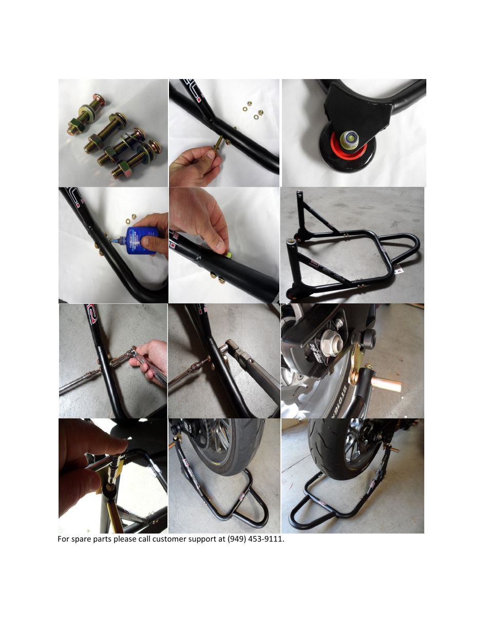 Shogun Motorsports DMP S-Spec III Rear Spool Stand User Manual | Page 2 / 2
