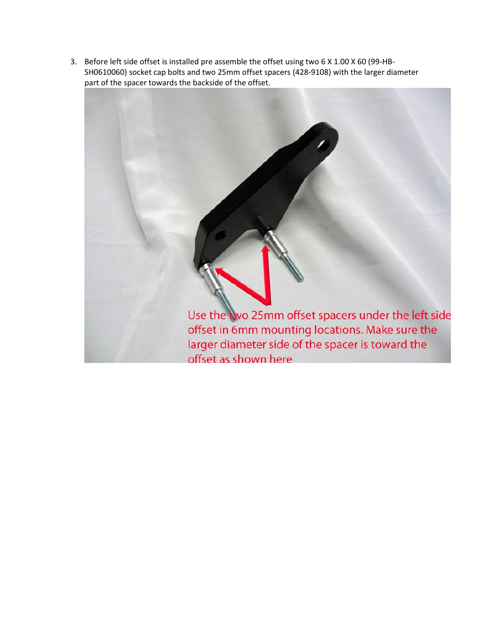 Shogun Motorsports Honda CBR250R (11-12) NO CUT Frame Slider User Manual | Page 3 / 7