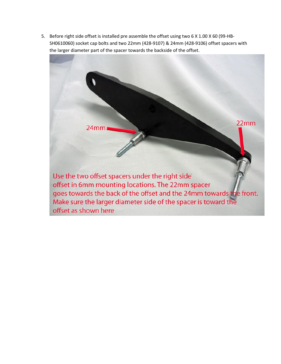 Shogun Motorsports Honda CBR250R (11-12) NO CUT Frame Slider User Manual | Page 5 / 7