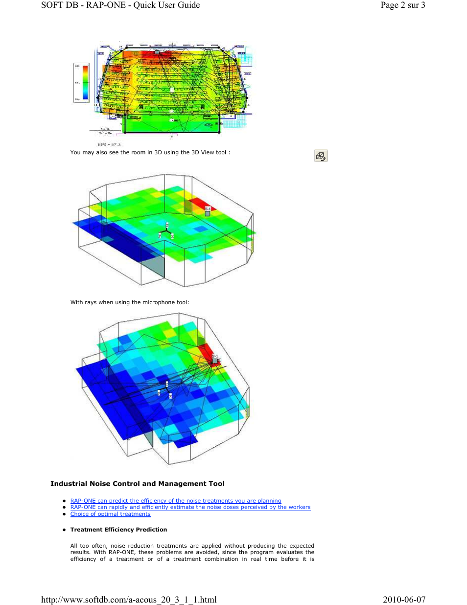 Soft dB RAP-ONE - Quick User Guide User Manual | Page 2 / 3