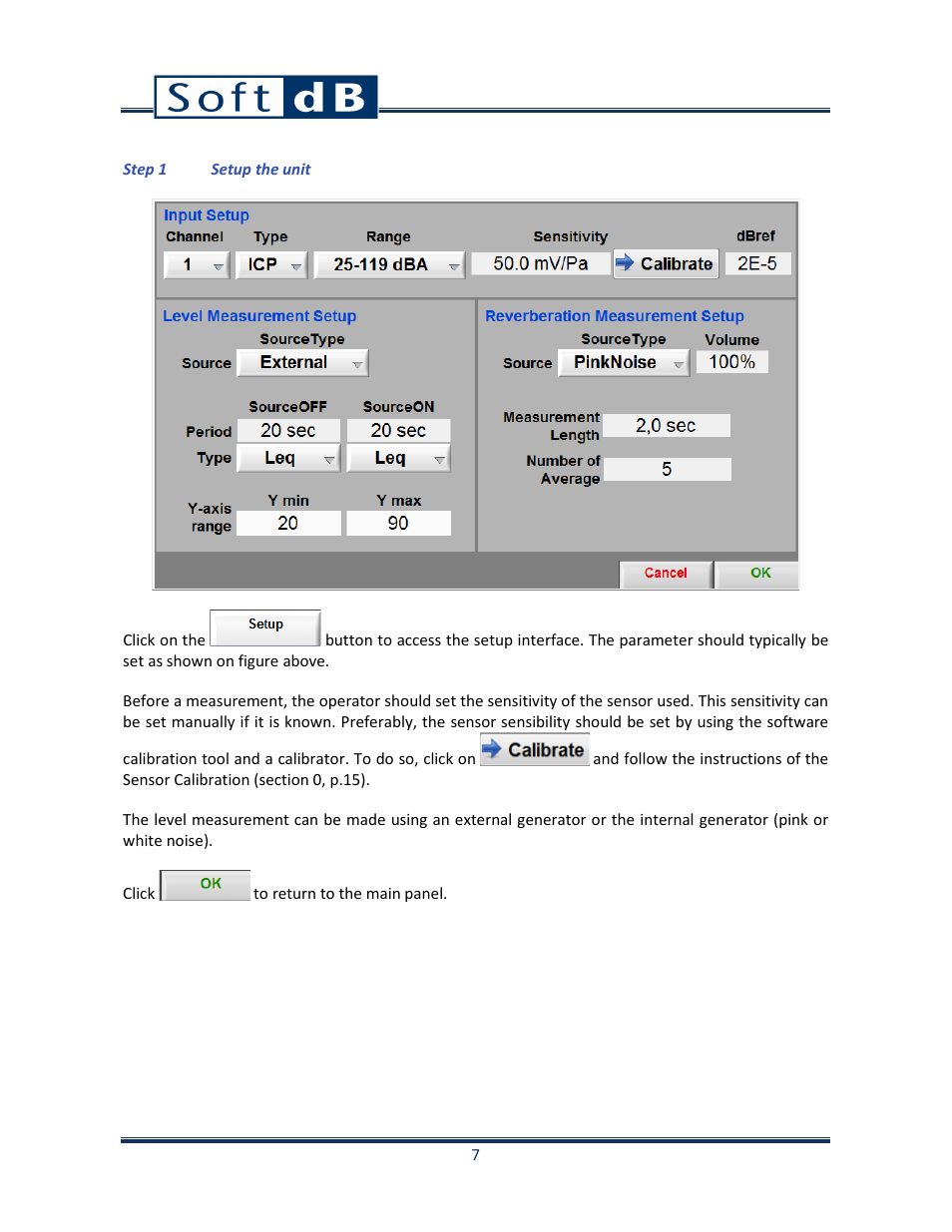 Soft dB Opus Suite Building Acoustics Module Airborne Sound Isolation between Rooms ASTM E 336_ISO 140-4 User Manual | Page 8 / 40