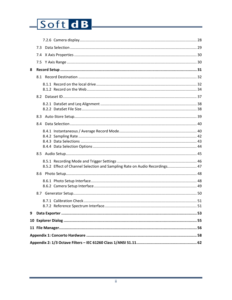 Soft dB Opus Suite SLM 4-Ch Module User Manual | Page 3 / 70