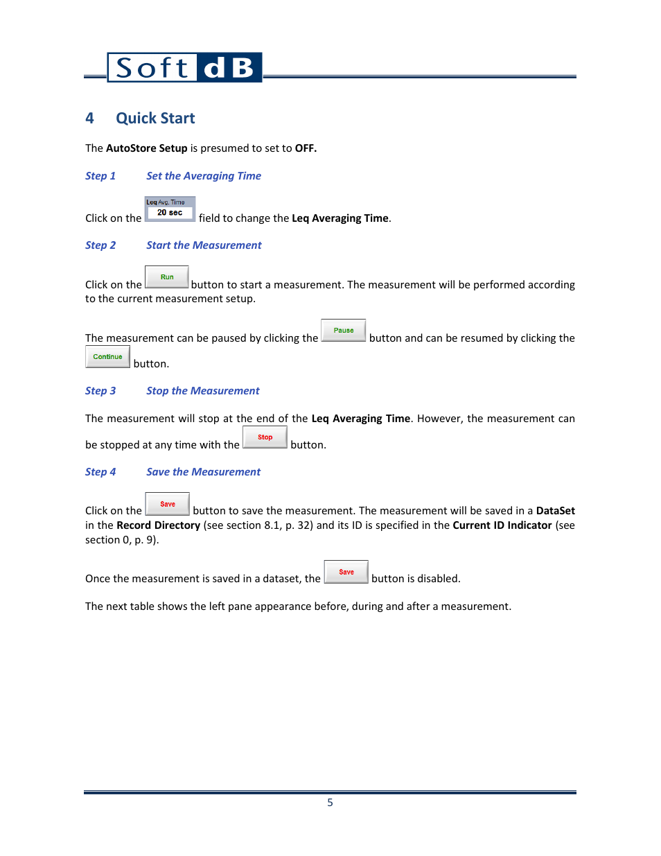 4 quick start | Soft dB Opus Suite SLM 4-Ch Module User Manual | Page 8 / 70