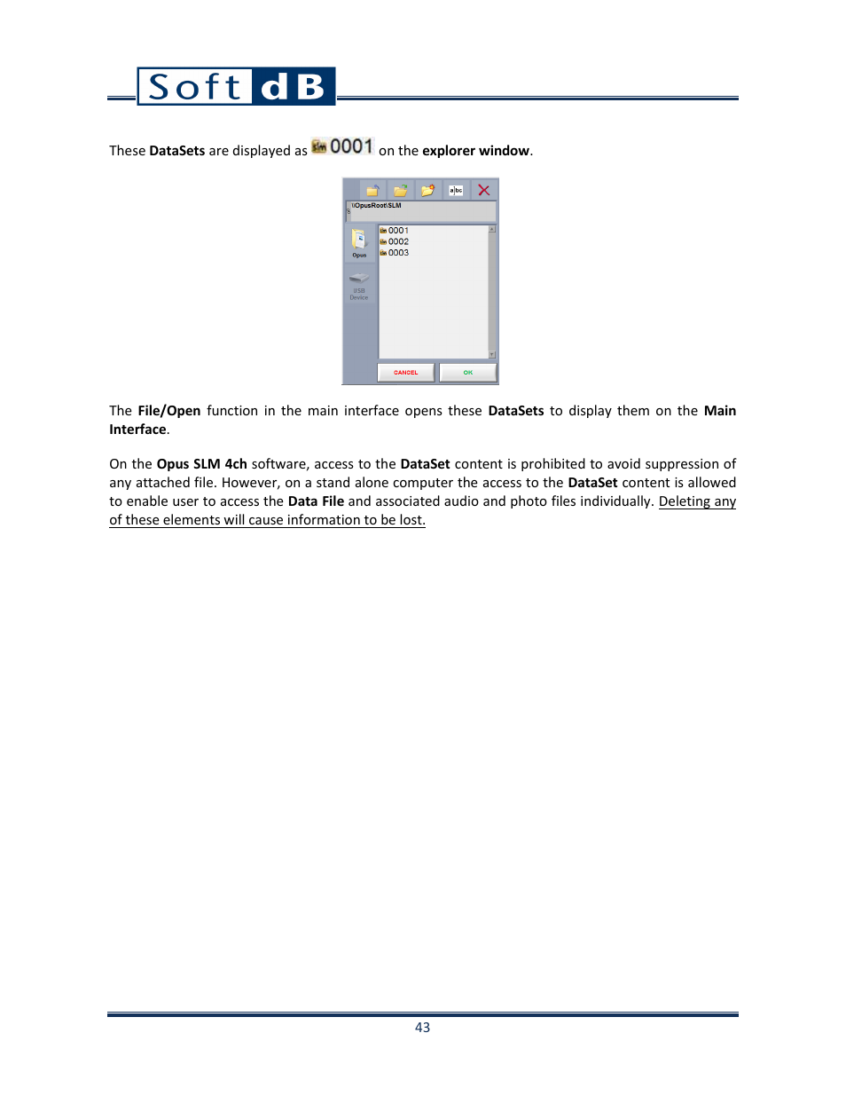 Soft dB Opus Suite SLM & 3Vib Module User Manual | Page 46 / 82
