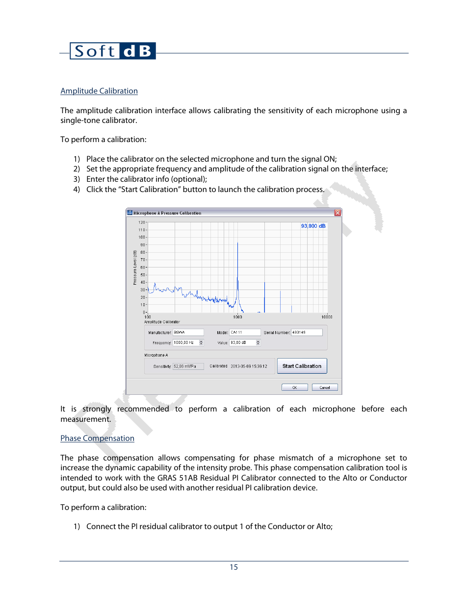 Soft dB I-Track User guide User Manual | Page 17 / 25