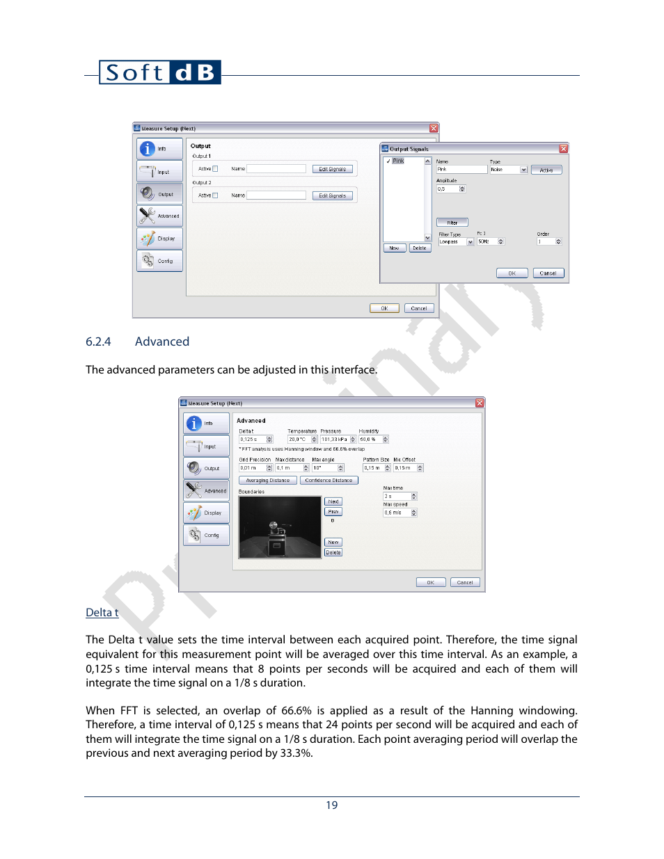 4 advanced | Soft dB I-Track User guide User Manual | Page 21 / 25