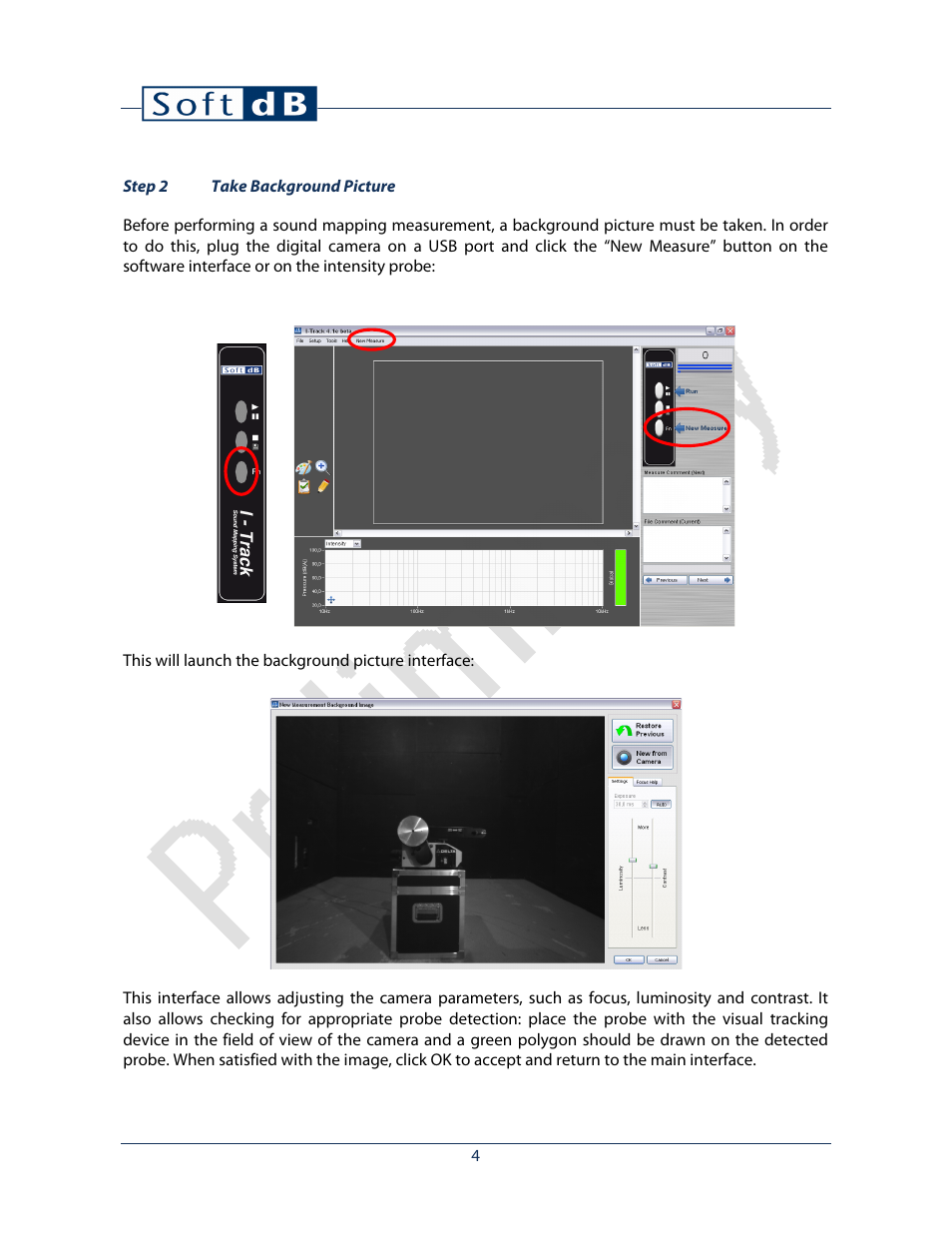 Soft dB I-Track User guide User Manual | Page 6 / 25