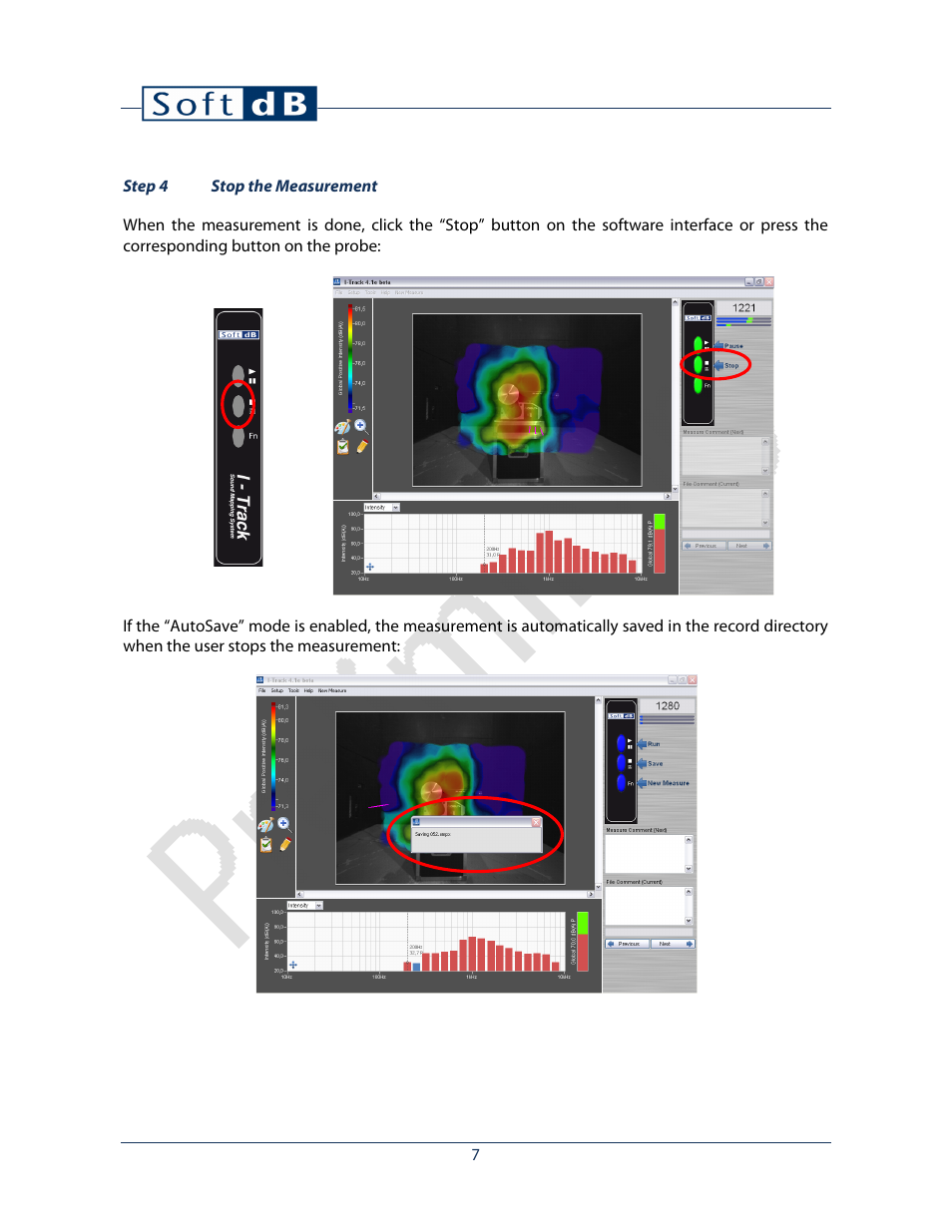 Soft dB I-Track User guide User Manual | Page 9 / 25