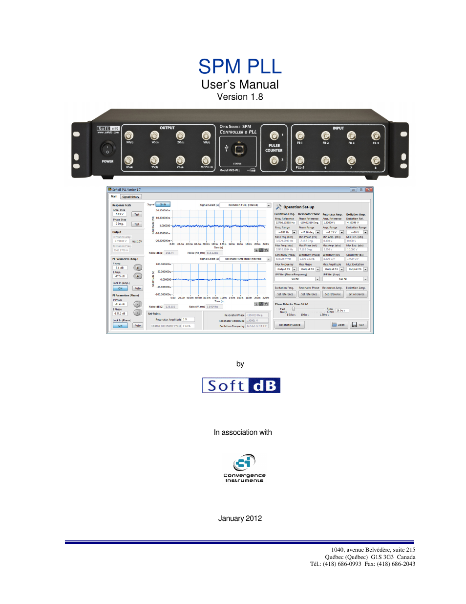 Soft dB SPM PLL User Guide User Manual | 19 pages