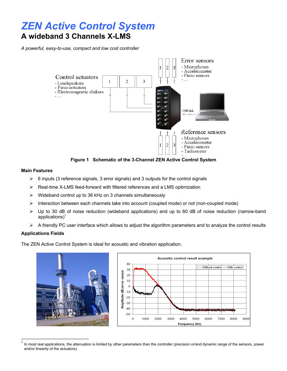 Soft dB Zen-Ten Spec sheet User Manual | 4 pages