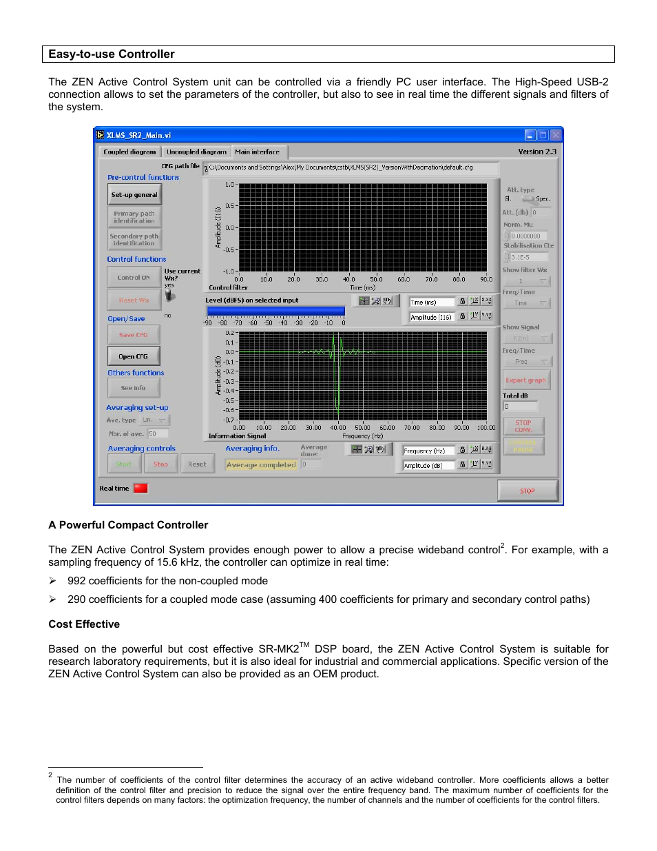 Soft dB Zen-Ten Spec sheet User Manual | Page 2 / 4