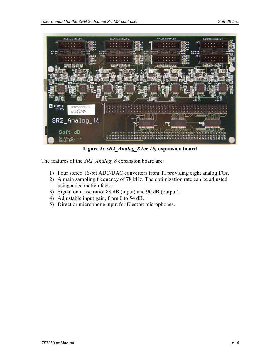 Soft dB Zen-Ten User guide User Manual | Page 4 / 35