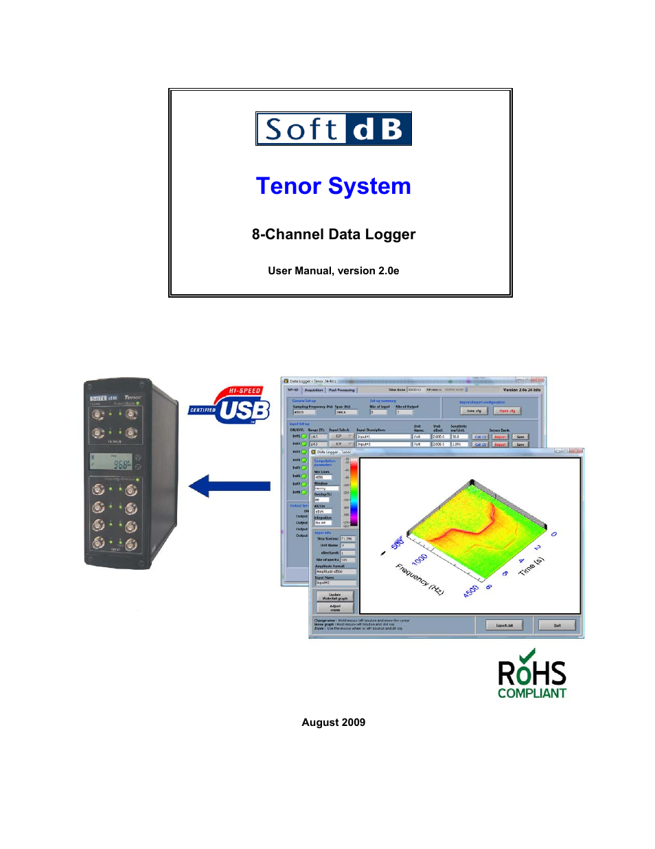 Soft dB Tenor 24bits Data User Guide User Manual | 59 pages