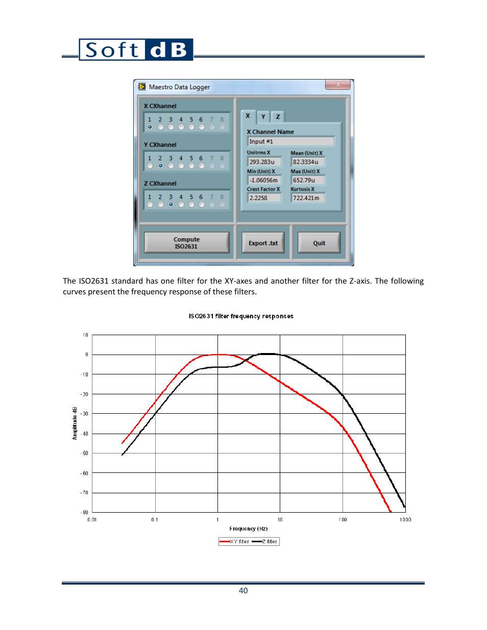 Soft dB Opus Suite Data Logger Module User Manual | Page 41 / 62
