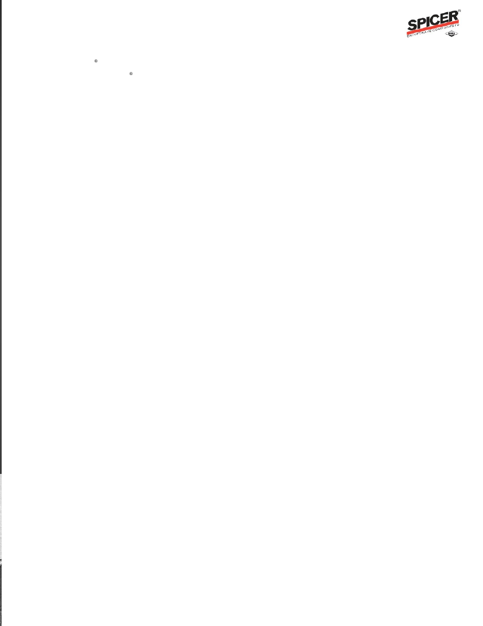 Spicer Ratio Flex Program Guide User Manual | Page 3 / 46