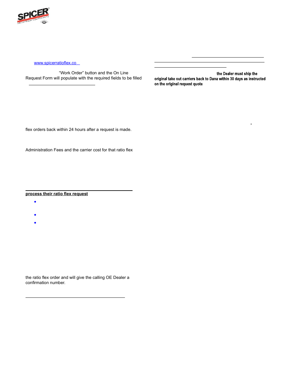 Ratio flex program guide | Spicer Ratio Flex Program Guide User Manual | Page 6 / 46