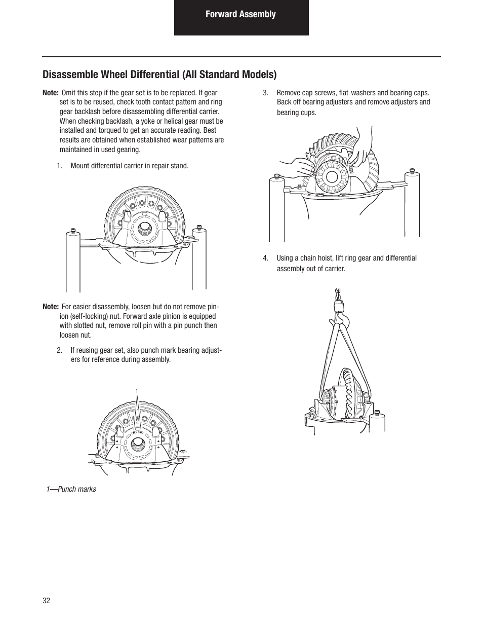 Spicer Tandem Drive Axles Pro-40 Single Reduction and Single Reduction with Differential Lock User Manual | Page 35 / 102