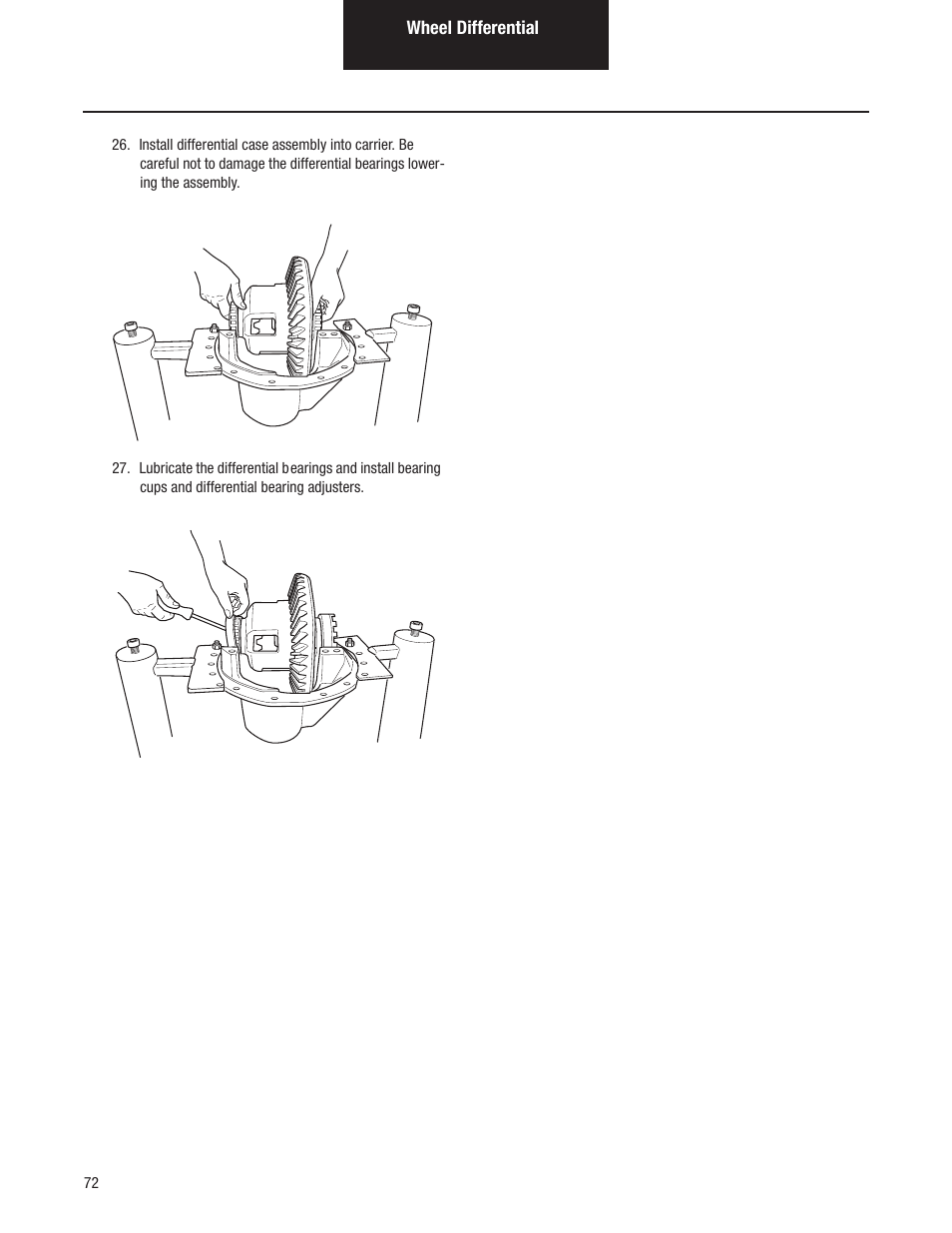 Spicer Tandem Drive Axles Pro-40 Single Reduction and Single Reduction with Differential Lock User Manual | Page 75 / 102