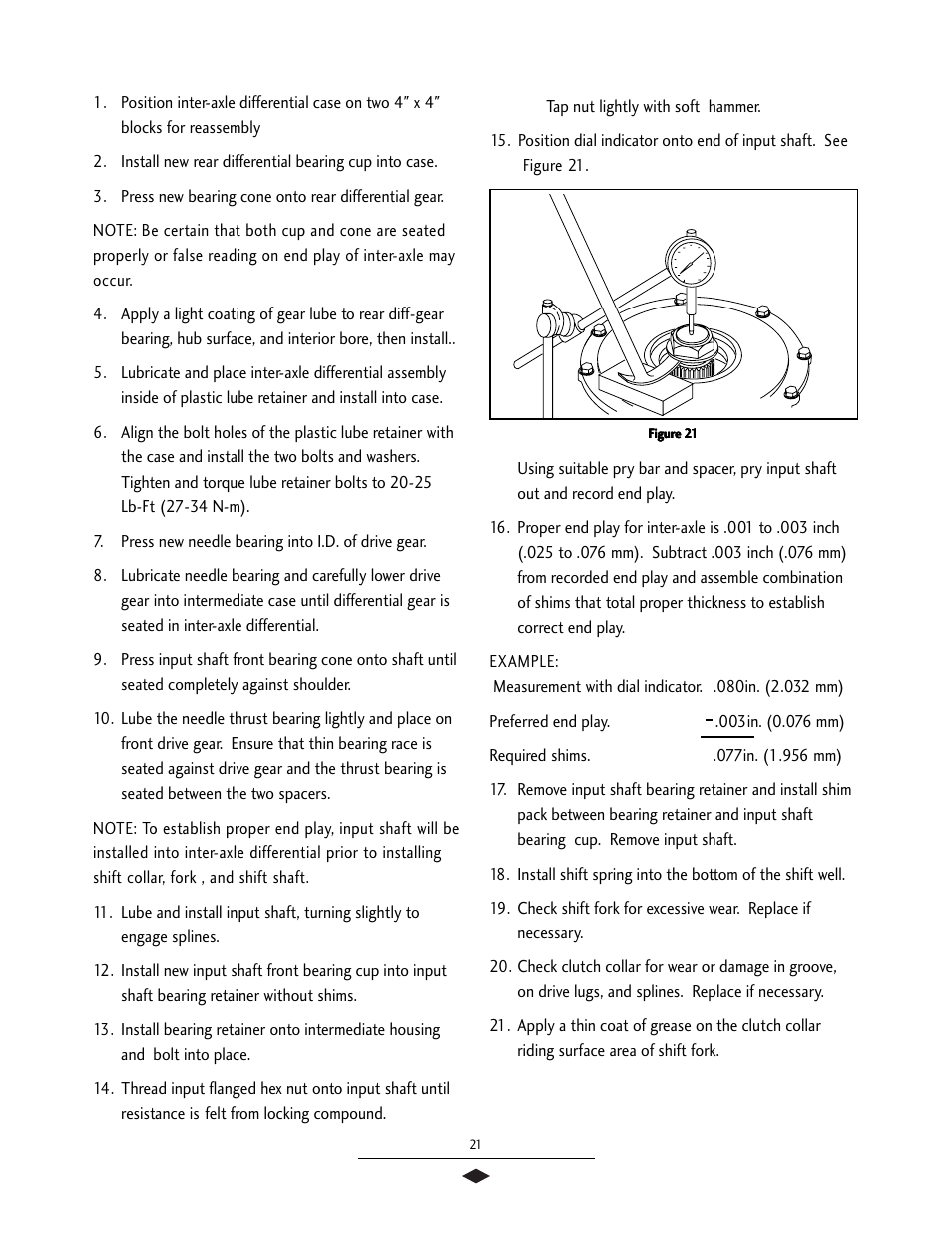 Inter-axle differential assembly | Spicer Tandem Drive Axles Service Manual S400 User Manual | Page 23 / 34