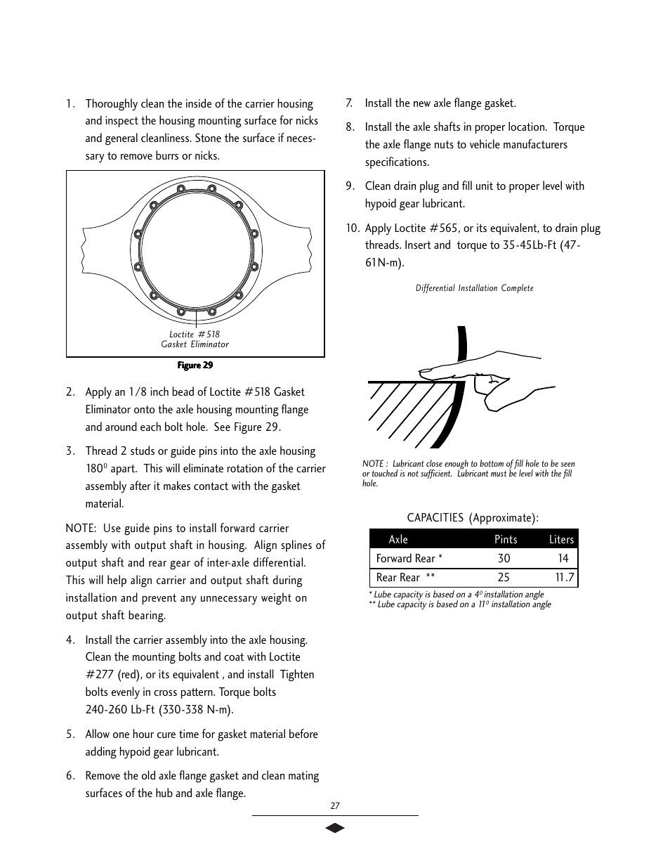 Spicer Tandem Drive Axles Service Manual S400 User Manual | Page 29 / 34