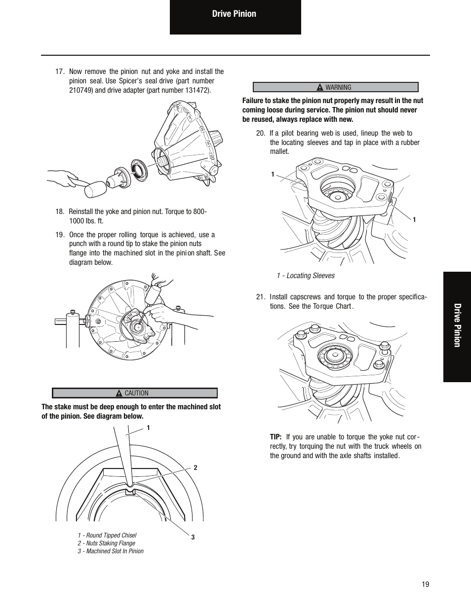 Spicer Single Drive Axles Service Manual: S170, S190, S590 User Manual | Page 23 / 76