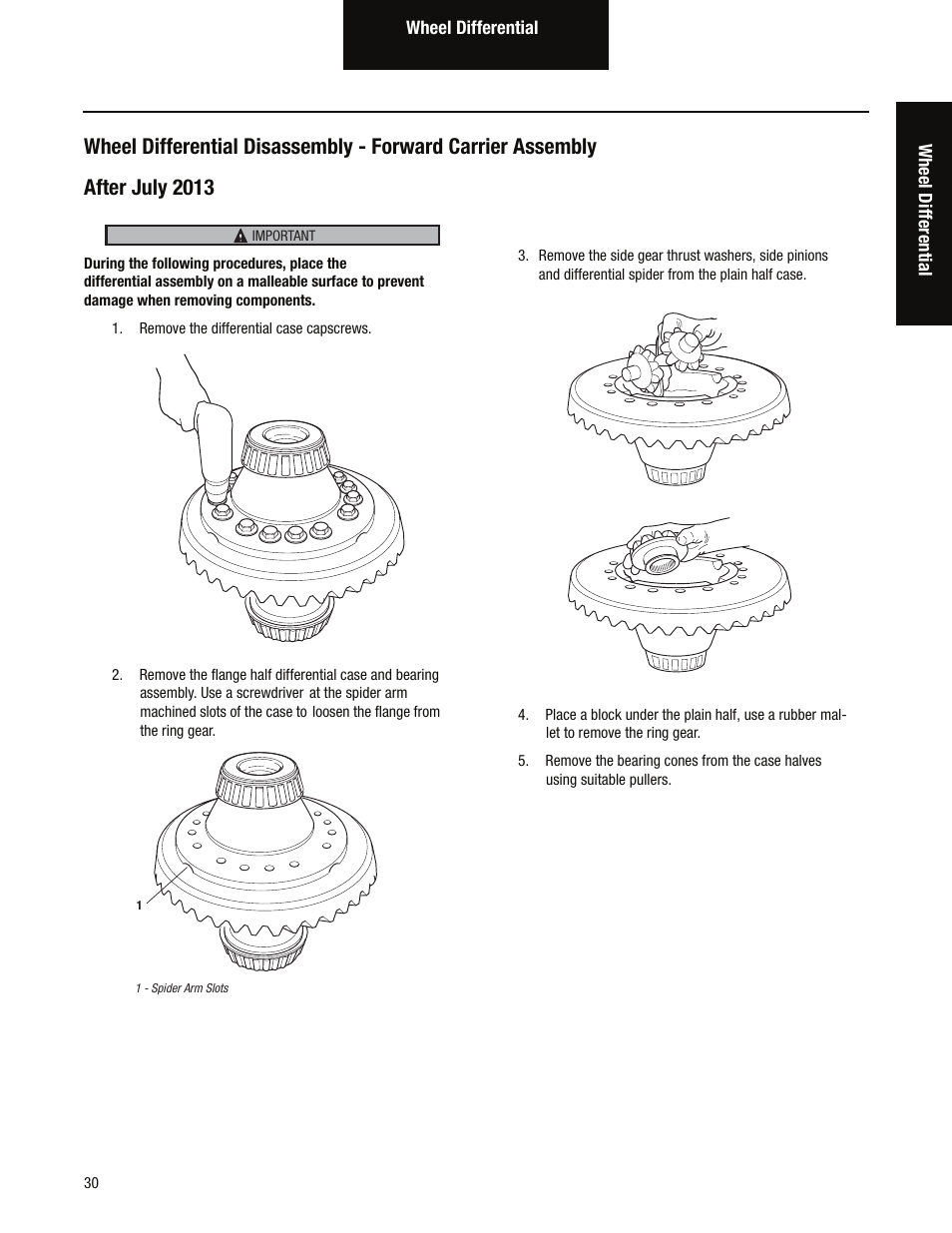 Spicer Single Drive Axles Service Manual: S170, S190, S590 User Manual | Page 34 / 76