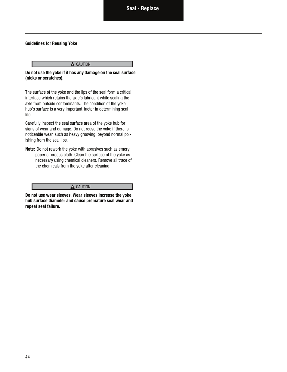 Spicer Single Drive Axles Service Manual: S170, S190, S590 User Manual | Page 48 / 76