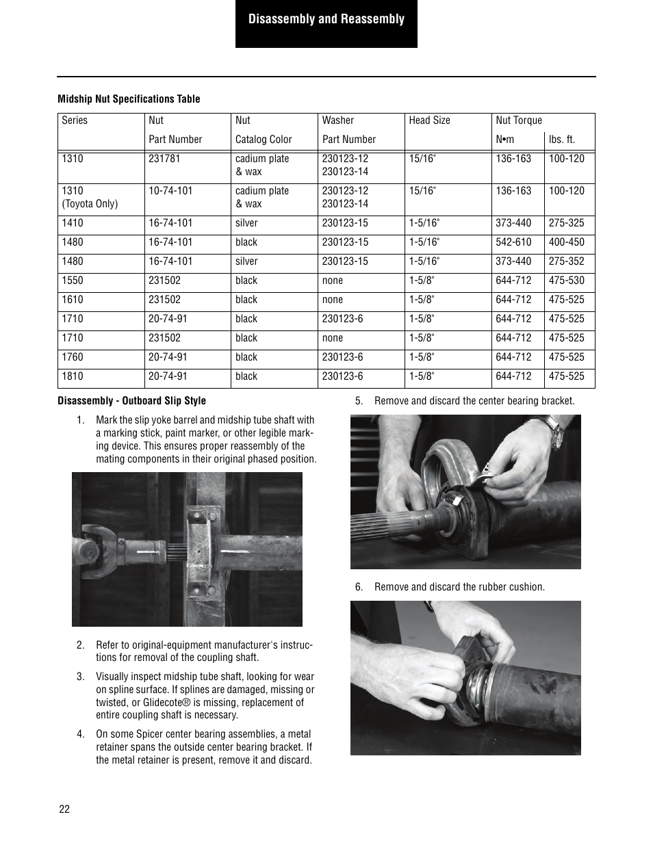 Spicer 2007 Spicer Driveshafts Service Manual User Manual | Page 24 / 32