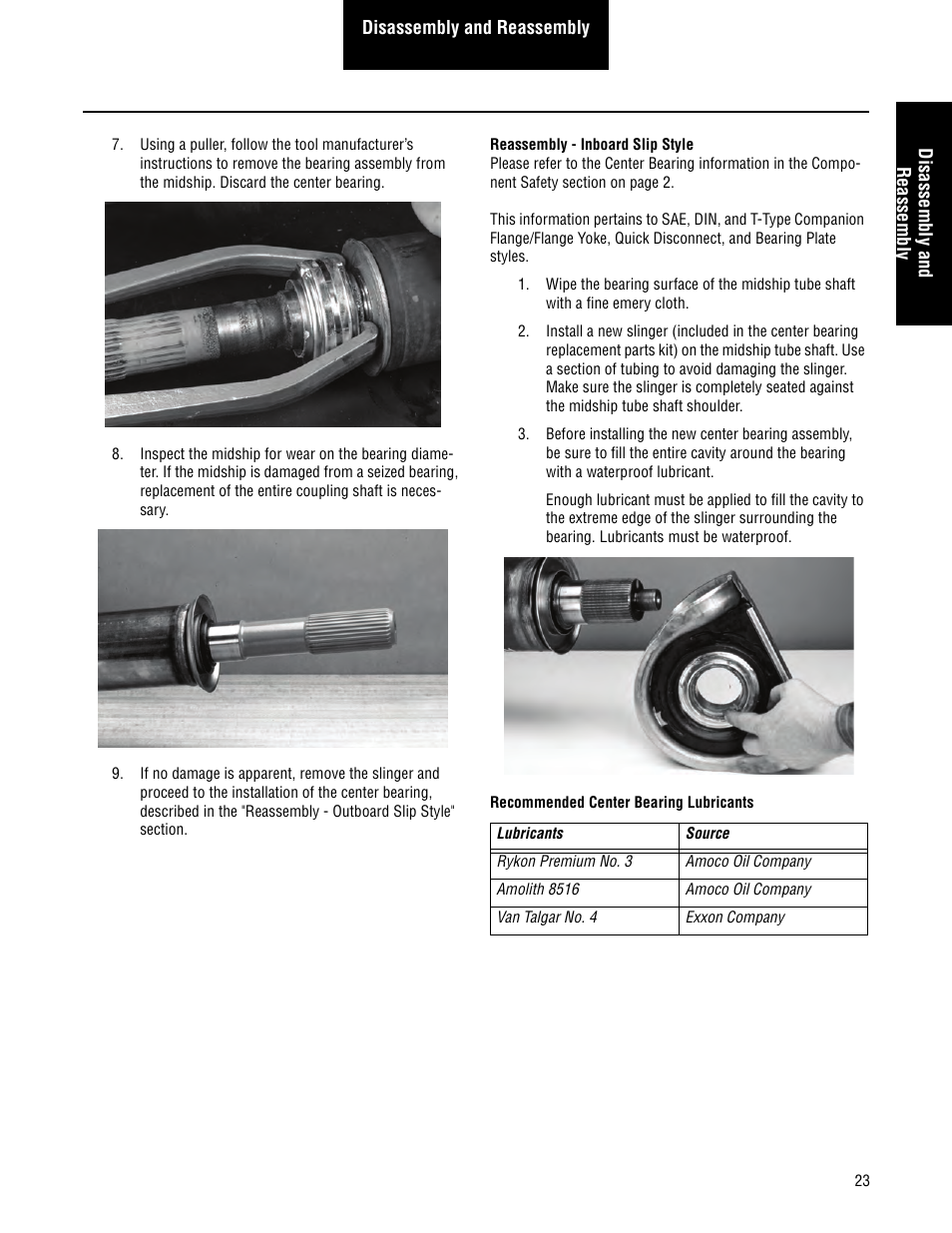 Spicer 2007 Spicer Driveshafts Service Manual User Manual | Page 25 / 32