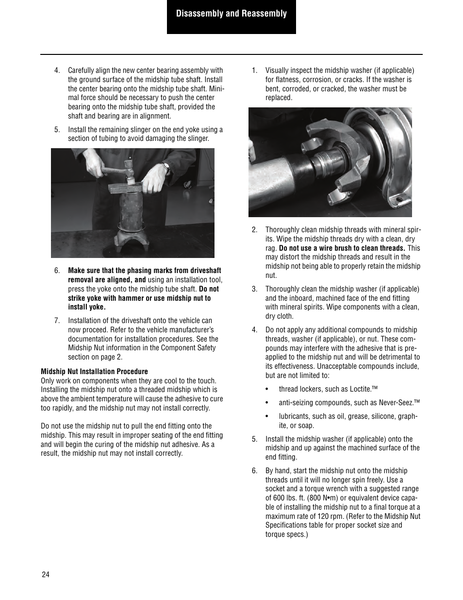 Spicer 2007 Spicer Driveshafts Service Manual User Manual | Page 26 / 32