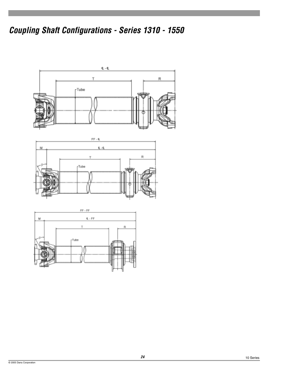 Spicer 10 Series Driveshafts User Manual | Page 24 / 86