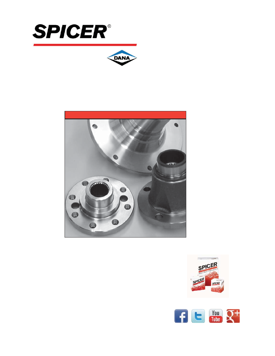 Spicer Driveline Components Catalog - Companion Flanges User Manual | 24 pages