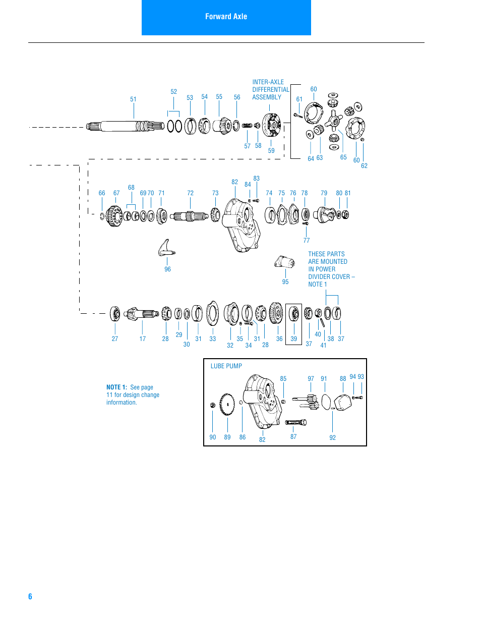 Spicer Drive Axles Illustrated Parts List DSS40, DDS40, RSS40, and RDS40 User Manual | Page 8 / 28