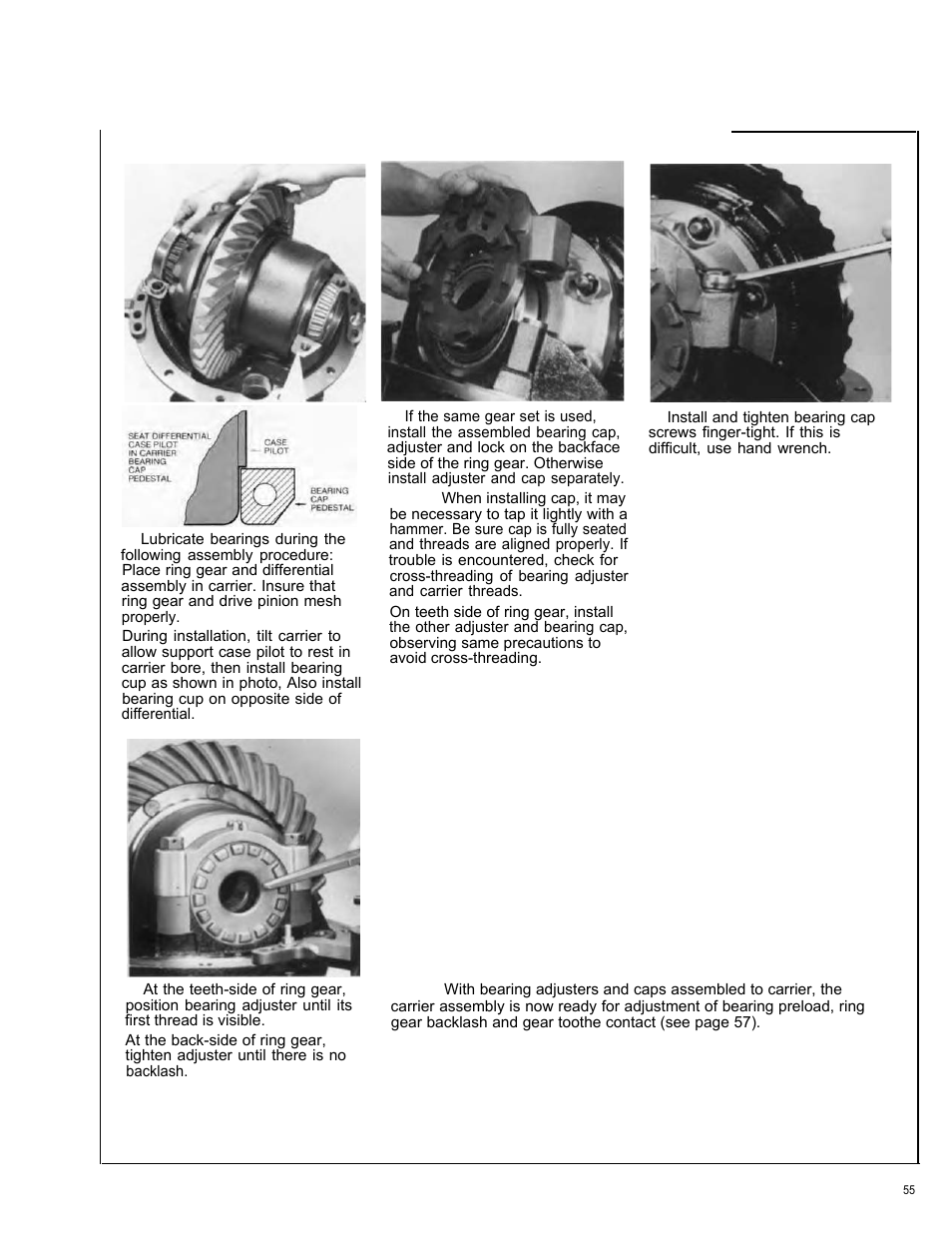 Spicer Tandem Drive Axle Dual Range & Double Planetary 34,000-45,000 lbs User Manual | Page 55 / 78