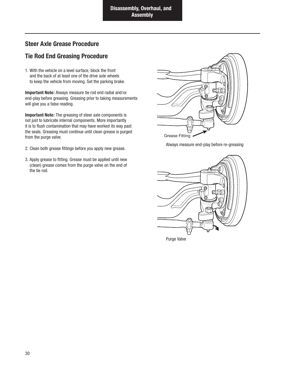 Spicer Dana Spicer Steer Axles - Service Manaul User Manual | Page 34 / 48