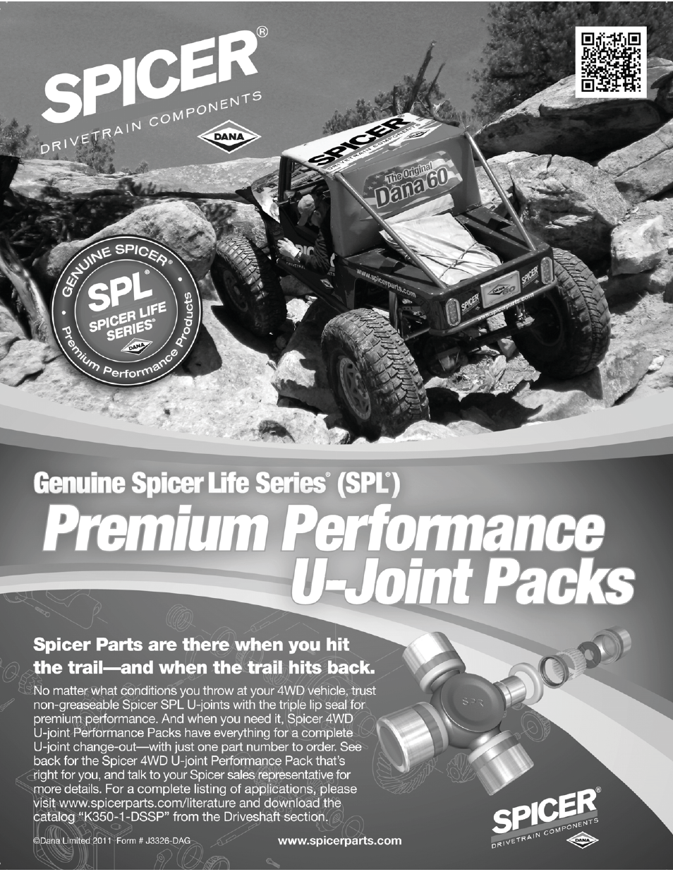 Spicer U-Joints for Passenger Cars and Trucks User Manual | Page 2 / 78