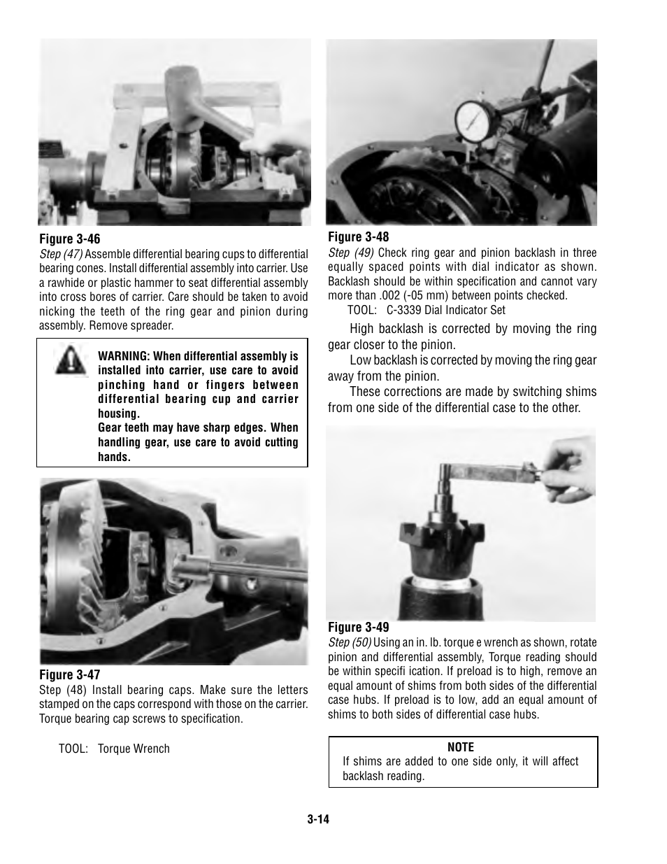 Spicer Single Speed Axle - Service Manual User Manual | Page 23 / 30