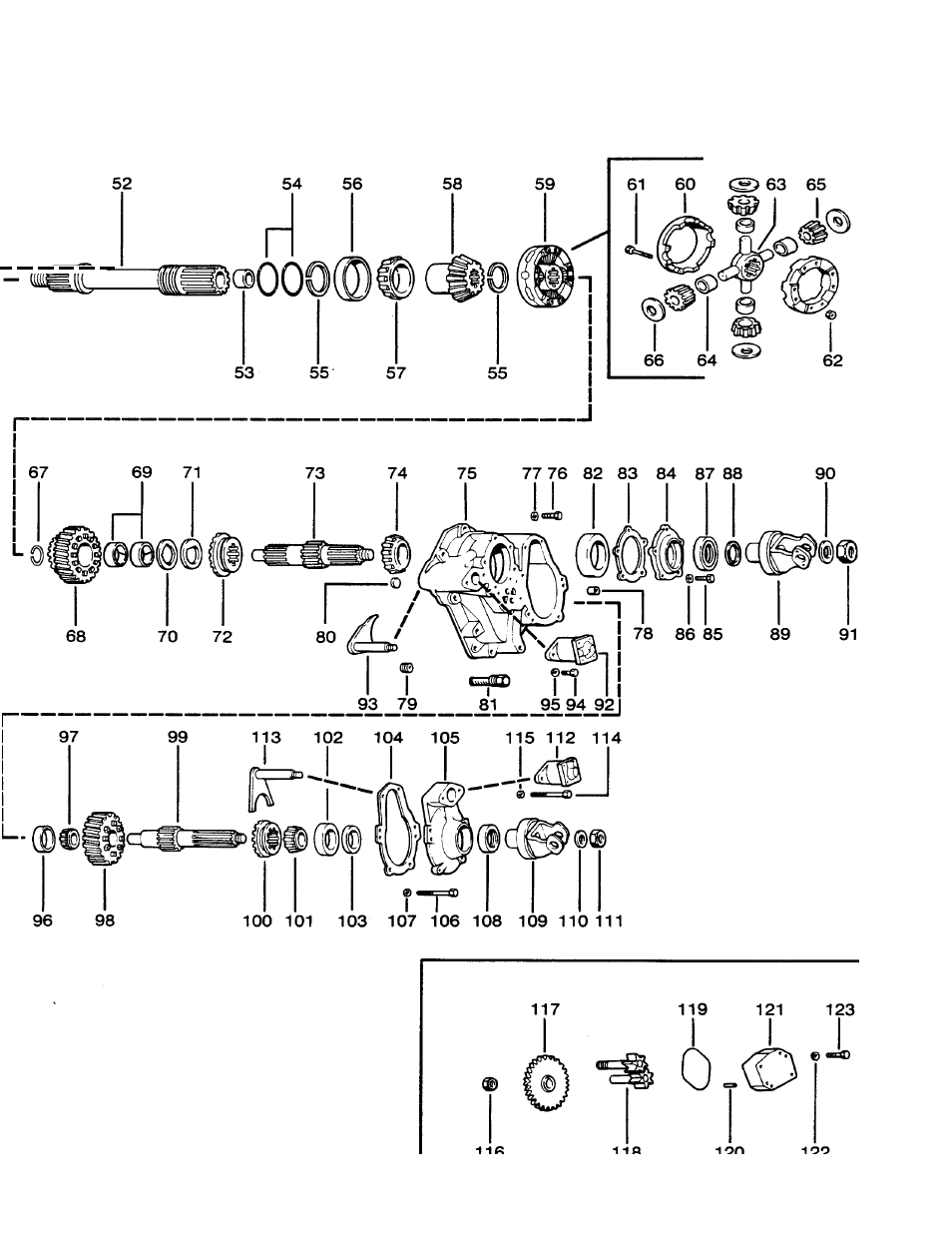 Spicer Drive System Illustrated Parts List ESD D386, D406, D466, DS4026, DS4616, DS_DC_DT4636, 6x6 User Manual | Page 5 / 48