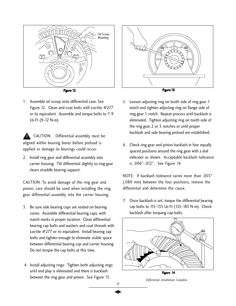 Differential installation | Spicer Drive Axles Service Manual User Manual | Page 19 / 28