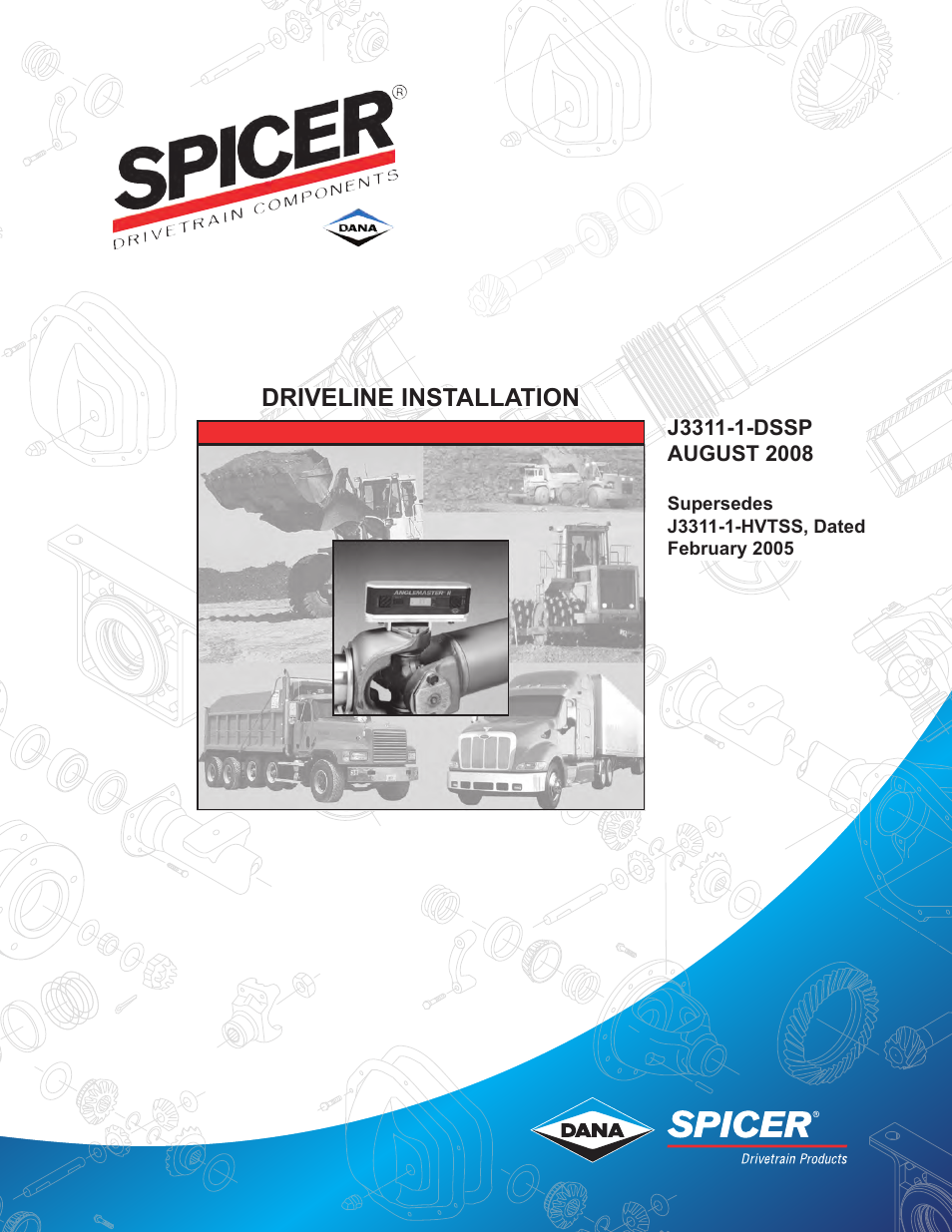 Spicer Driveline Installation Service Manual User Manual | 24 pages