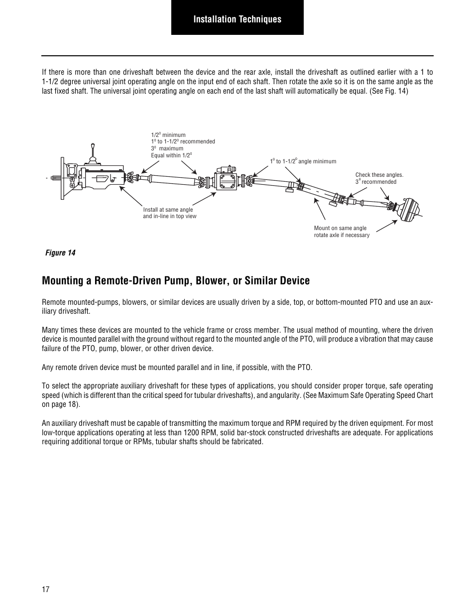 Installation techniques | Spicer Driveline Installation Service Manual User Manual | Page 20 / 24
